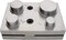 The Beadsmith Steel Disc Cutter Set Includes 4 Punches & Die. Tool for Cutting Corners from: 1/4", 1/2" & 1" Curves & 3/16" x 3/4" Oval Slot Punch. Use Soft Metal Sheet up to 20-24 Gauge & Thinner